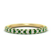 trio-diamond-wedding-band-with-emerald-in-yellow-gold-FD9124BGEMGR-NL-YG